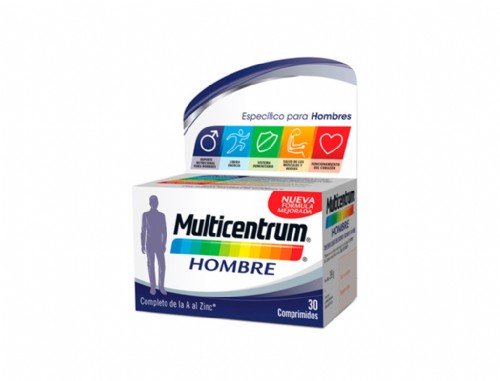 Multicentrum Hombre 30 Comprimidos